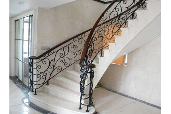 What material is good for commonly used stair guardrails?