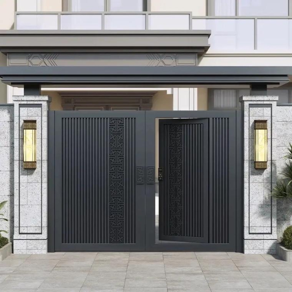 Wrought iron gate