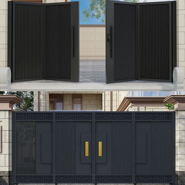 Stainless steel door