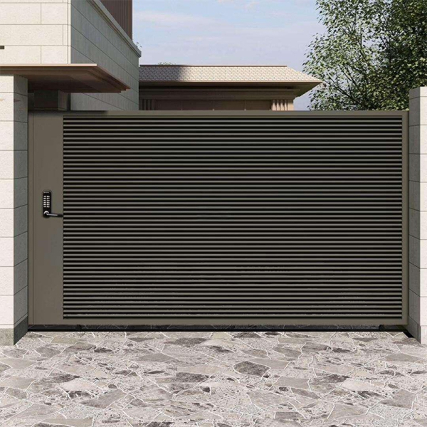 Stainless steel door