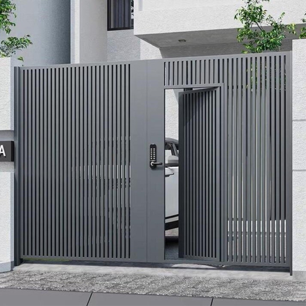 Stainless steel door
