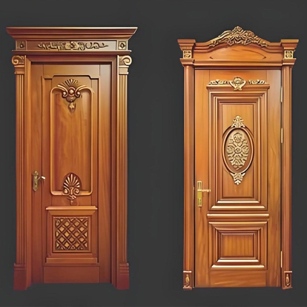 Wooden door
