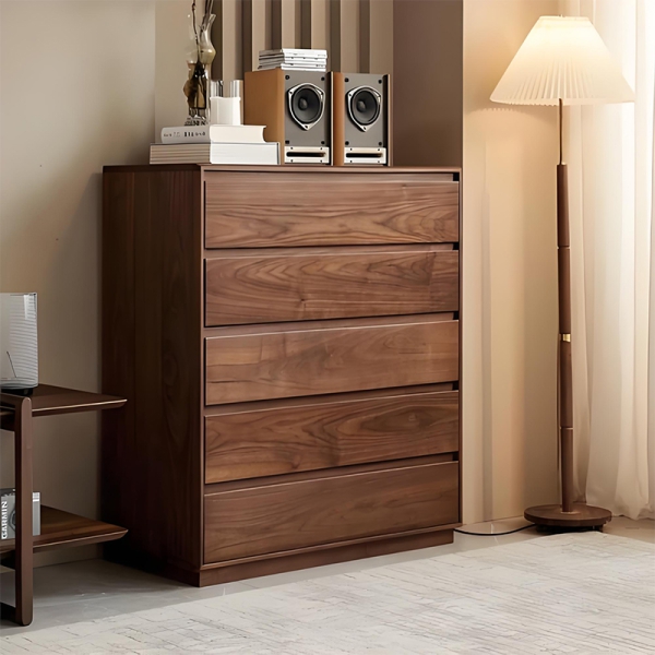 Wooden storage cabinet