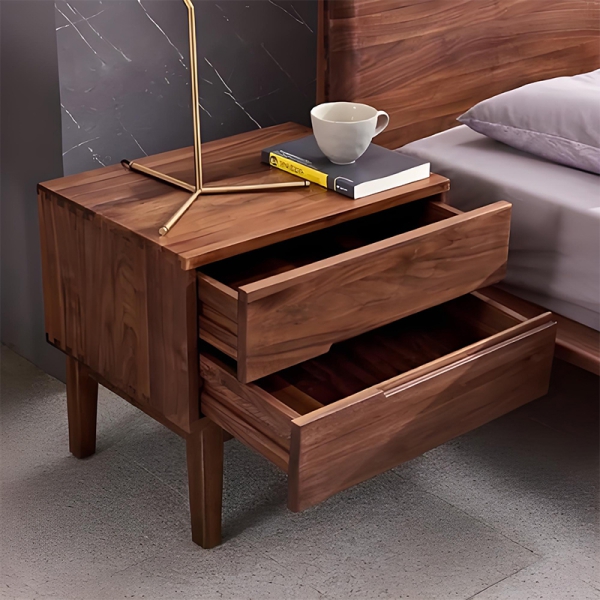 Wooden storage cabinet