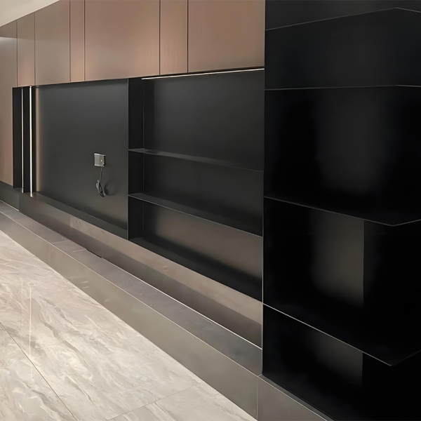 Aluminum panel cabinet