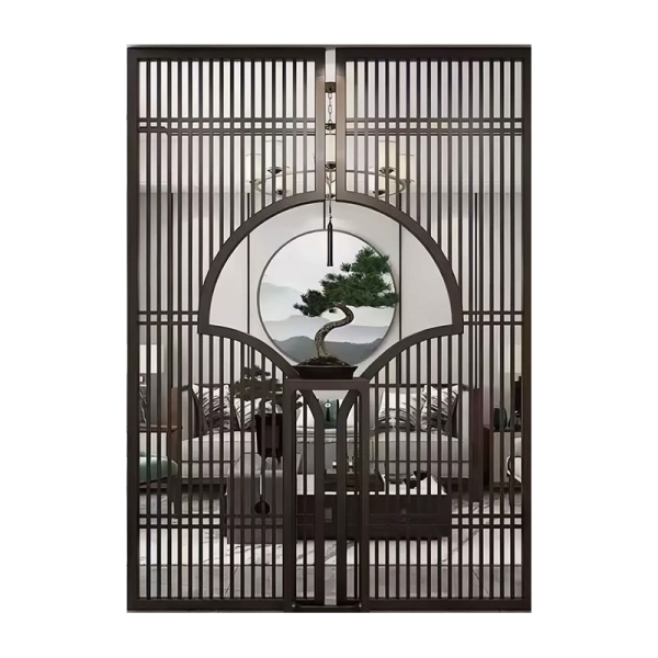 Stainless steel partition
