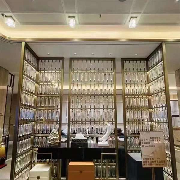Stainless steel partition