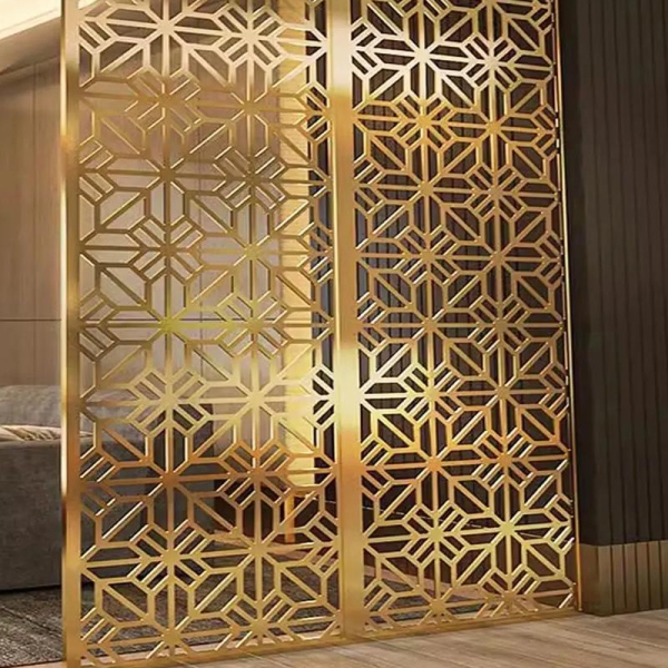 Stainless steel partition