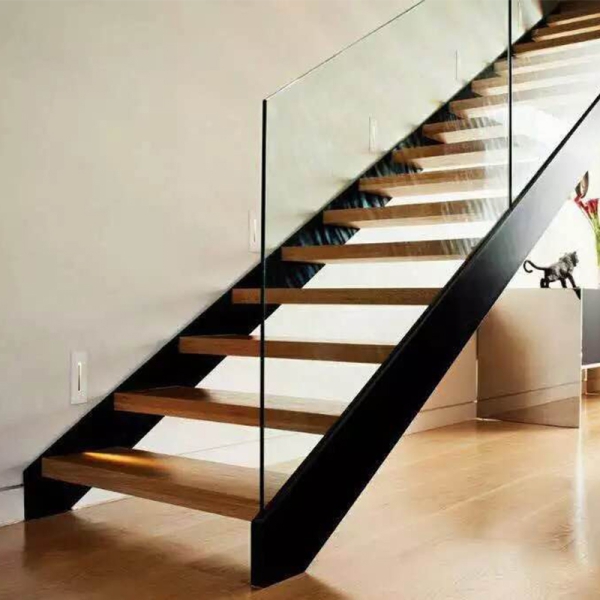 Assembled steel structure stairs