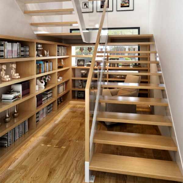 Assembled steel structure stairs