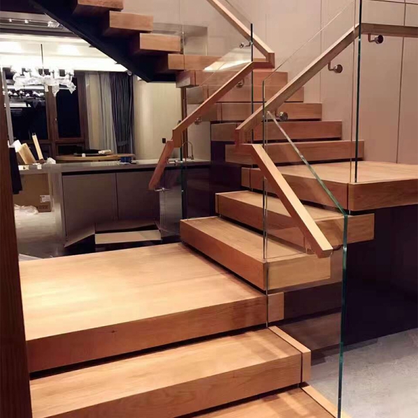 Assembled steel structure stairs