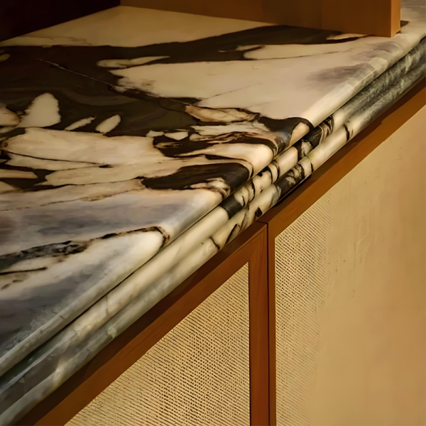 Stone and rock slab facing
