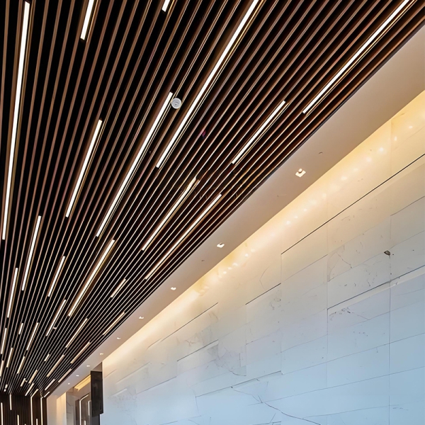 Ceiling aluminum grille