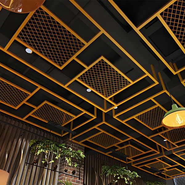 Steel mesh decorative ceiling panel